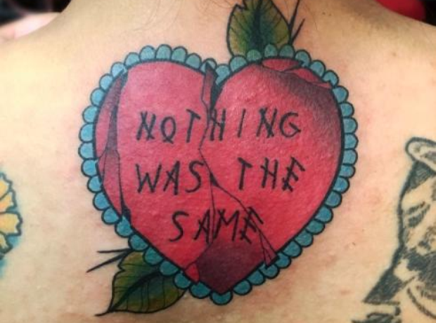 Drake Nothing Was The Same Tattoo