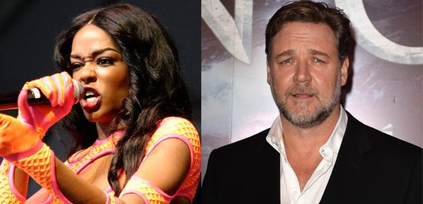 Azealia Banks and Russell Crowe