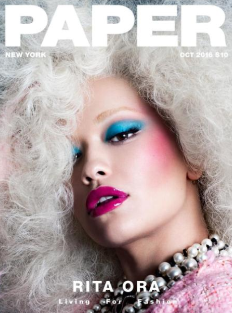 Rita Ora Paper Magazine Cover