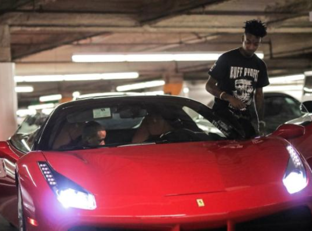 21 Savage Ferrari