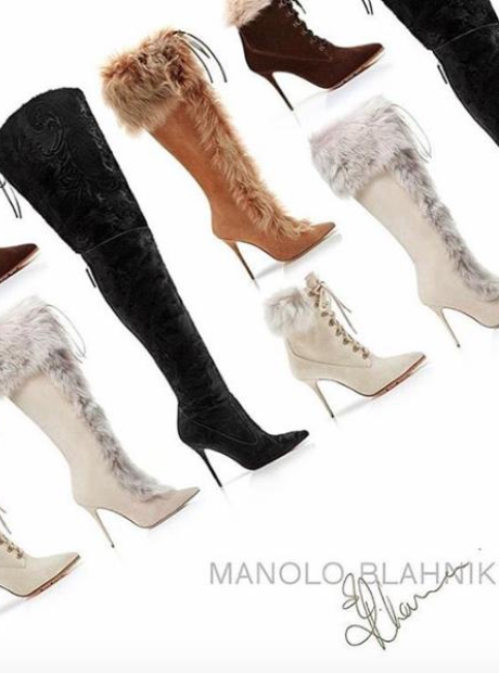 Rihanna New Manolo Blahnic collection