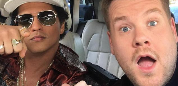 Bruno Mars James Corden Carpool 