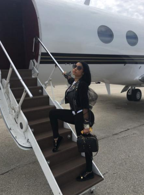 Nicki Minaj Private Jet