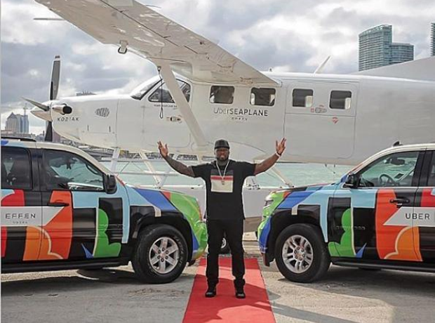 50 Cent Uber Sea Plane