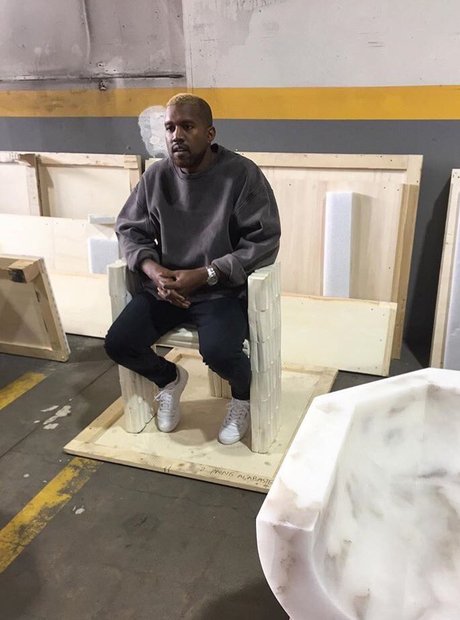 Kanye West is spotted for the first time since hos