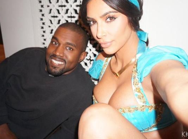Kim and Kanye Halloween 2016