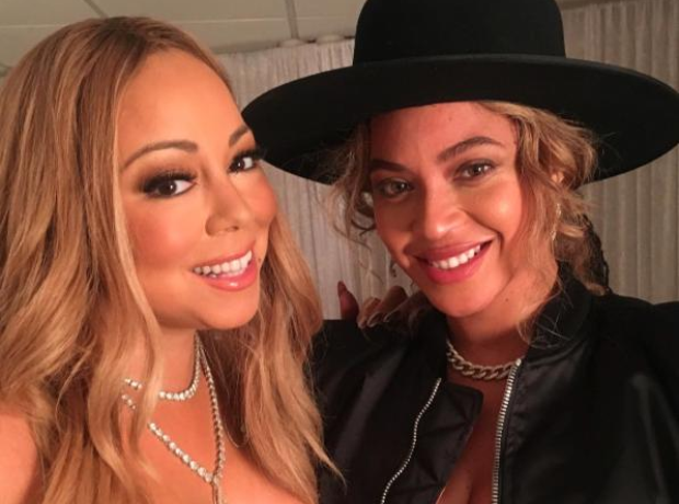 Mariah Carey and Beyonce