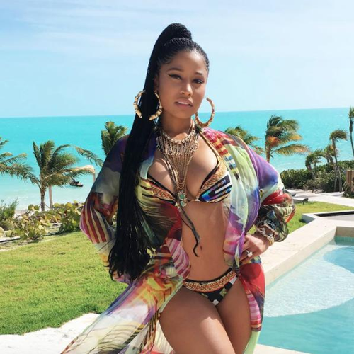 Nicki Minaj In Turks and Caicos