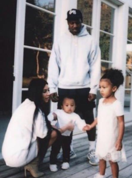 Kim Kardashian posts unseen family photos on her w