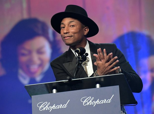 Pharrell spoke at the Palm Springs Film Festival a