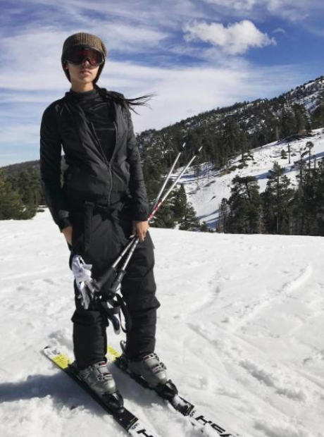 Tinashe Skiing