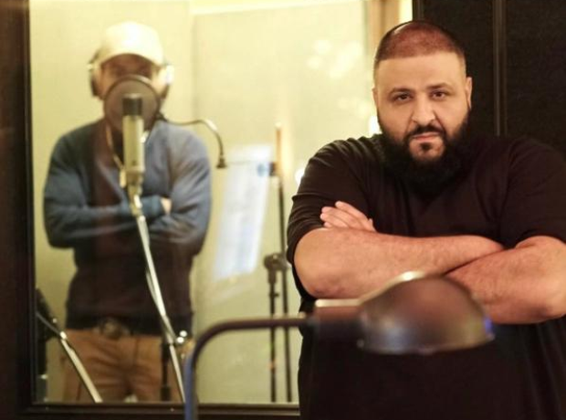 DJ Khaled was in the studio with Chance The Rapper