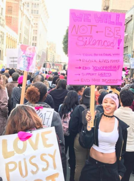 Tinashe Women's March
