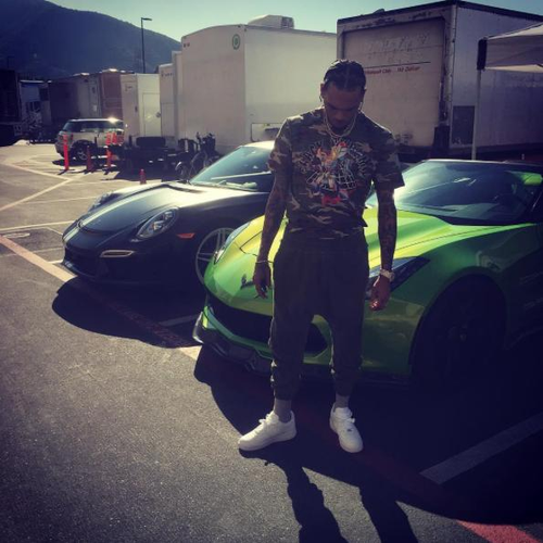 Chris Brown Car