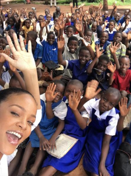 Rihanna in Malawi