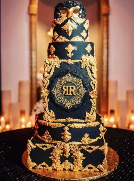 Rock Ross birthday cake