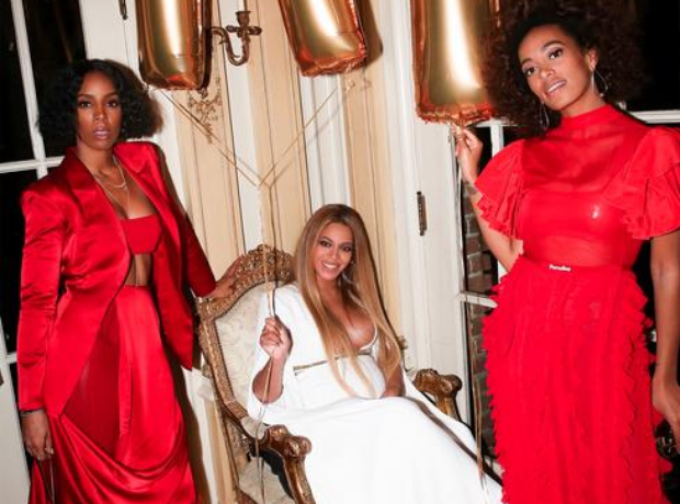 Beyonce parties after Grammy win Kelly Rowland and