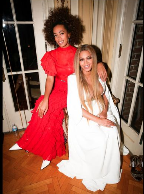 Beyonce parties after Grammy win with Solange