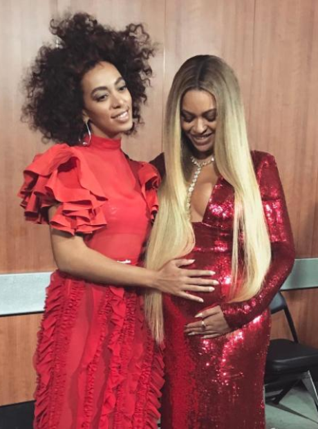 Solange and Beyonce Knowles