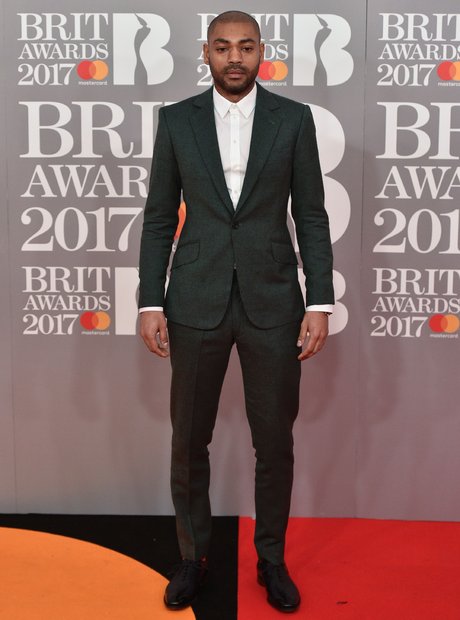 BRITs 2017 Red Carpet Arrivals Kano