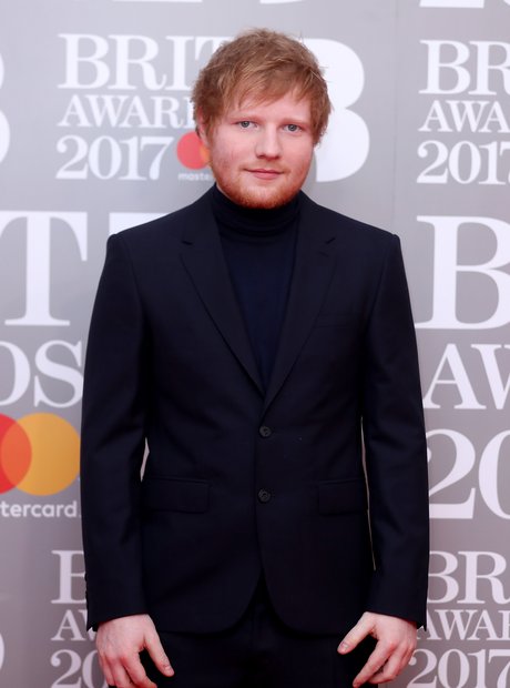 Ed Sheeran BRITs 2017 Red Carpet Arrivals