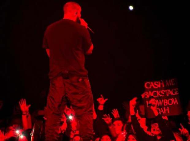 Drake Cash Me Backstage