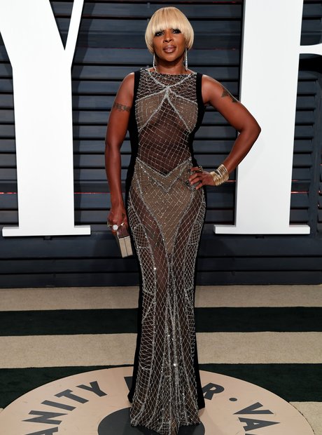 Mary J. Blige at the Vanity Fair Oscars Party 2017