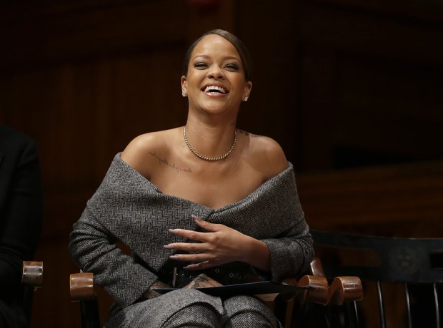 Rihanna at Harvard University