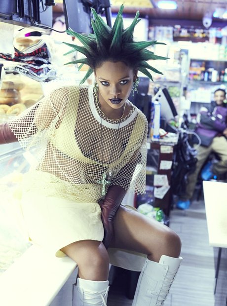 Rihanna Goes Punk Glam For Paper Magazine