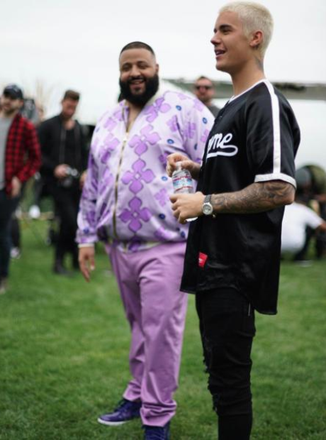 DJ Khaled and Justin Bieber