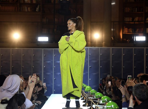 Rihanna takes to the runway for her Fenty Puma sho