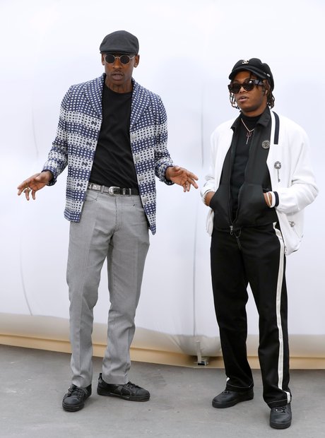 Skepta at the Chanel AW17 fashion show