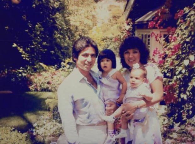 Kim Kardashian throwback picture