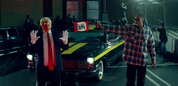 Snoop Dogg music video featuring Donald Trump