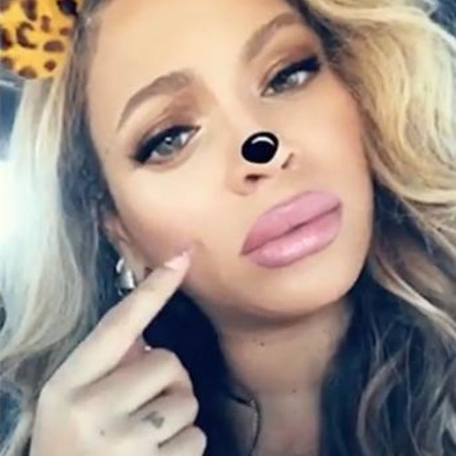 Beyonce Secret Snapchat