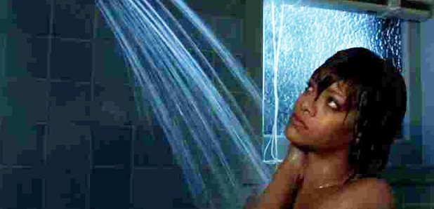 Rihanna Bates Motel Shower Scene