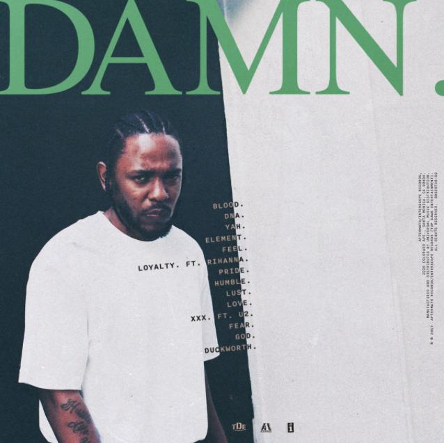 Kendrick Lamar DAMN album Artwork 2