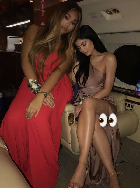 Kylie Jenner and Jordyn Woods attend prom