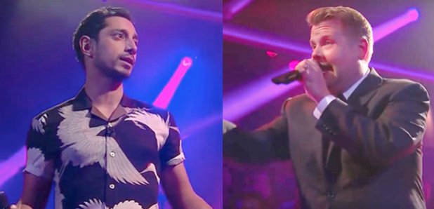 James Corden Riz Ahmed Rap Battle