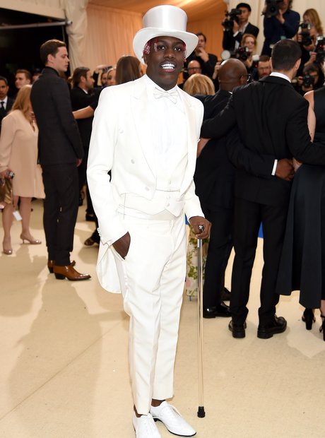 Lil Yachty looked dashing in a dazzling white get-up. - The Met Gala ...