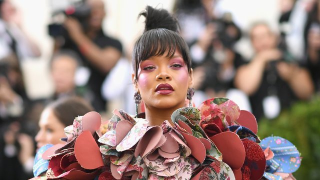 Rihanna at the Met Gala 2017