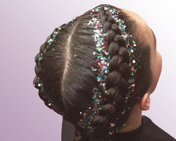 Glitter Roots Braid Bar Instagram