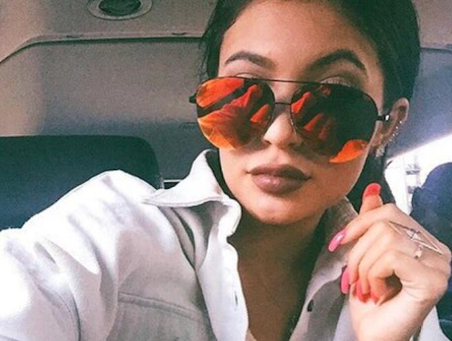 Kylie Jenner Colour Tinted Sunglasses