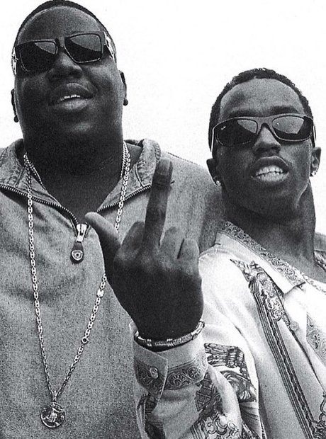 Puff Daddy and Biggie
