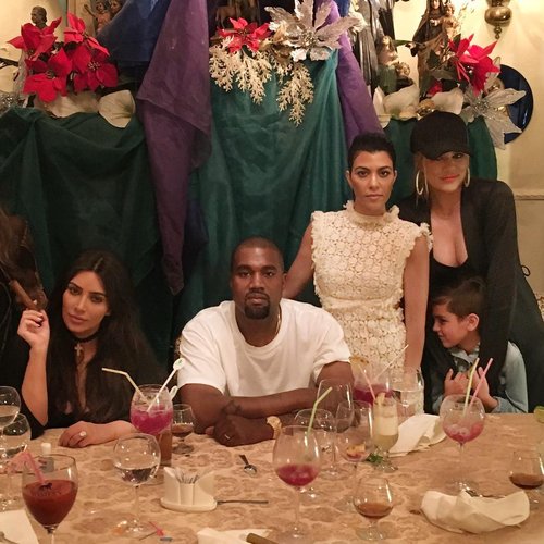 Kourtney Kardashian celebrates Kanye's birthd