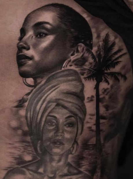 Drake new Sade tattoo