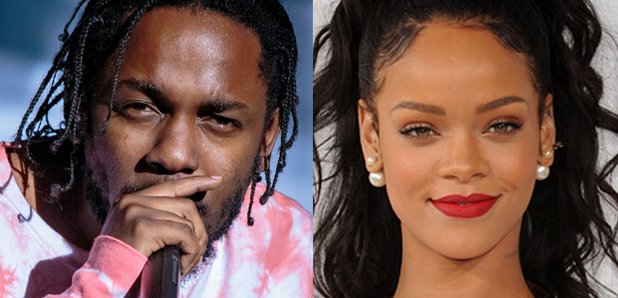 Kendrick Lamar and Rihanna