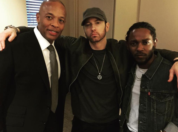 Eminem looks totally different and the internet is