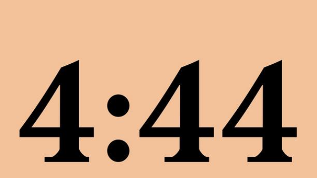Jay-Z 4:44 album cover