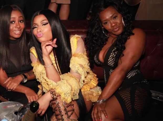 Nicki Minaj at a party
